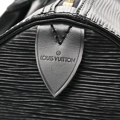 Louis Vuitton Epi Speedy 35 Black 6 of 11