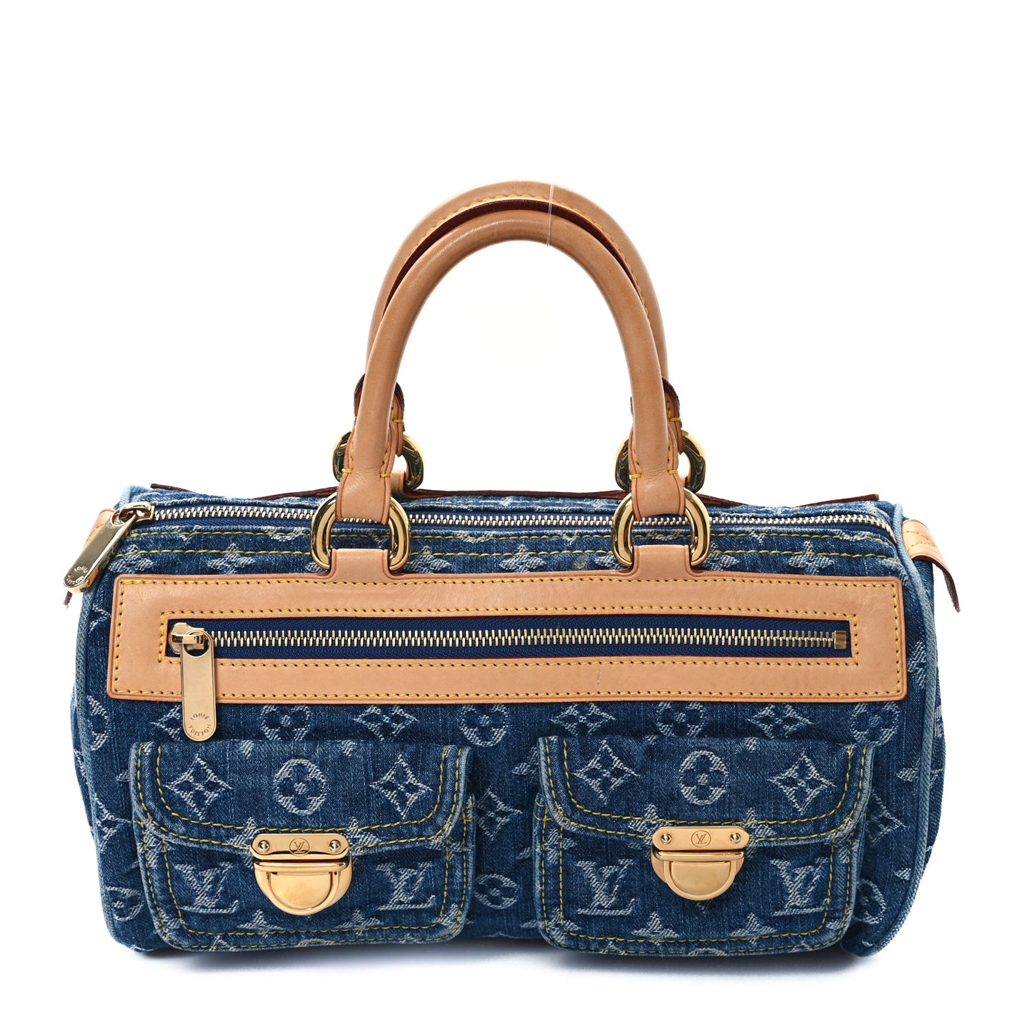 Monogram Denim Neo Speedy Blue