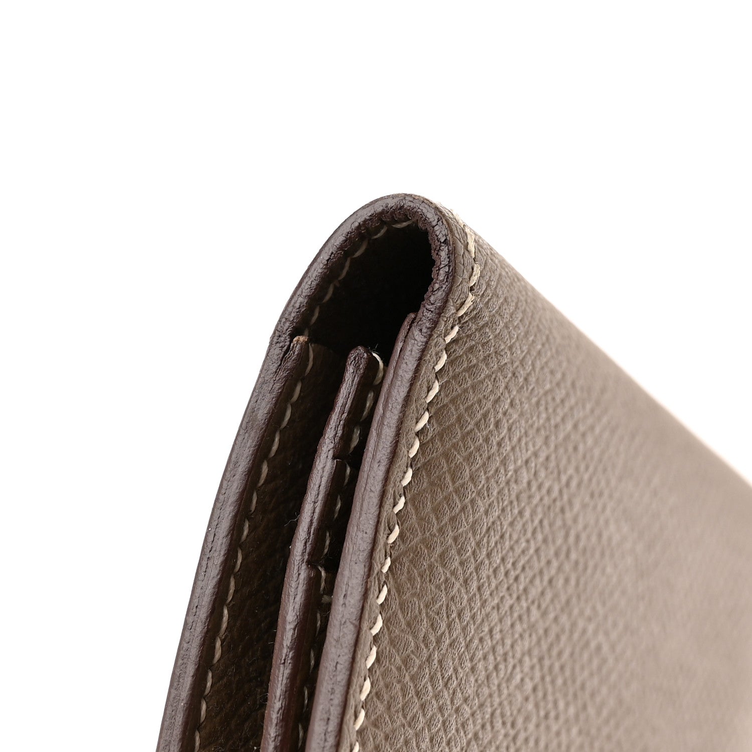 Hermes Epsom Bearn Gusset Wallet Etoupe 10 of 11