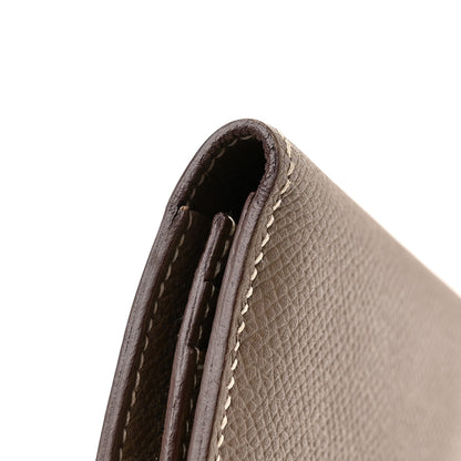 Hermes Epsom Bearn Gusset Wallet Etoupe 10 of 11