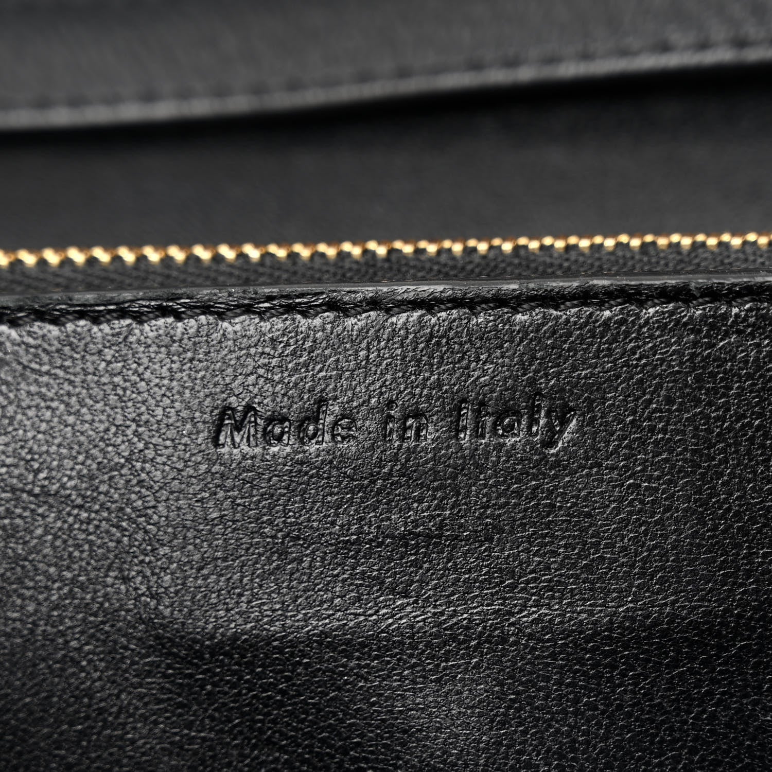 Celine Goatskin Medium Classic Box Flap Bag Black 6 of 14