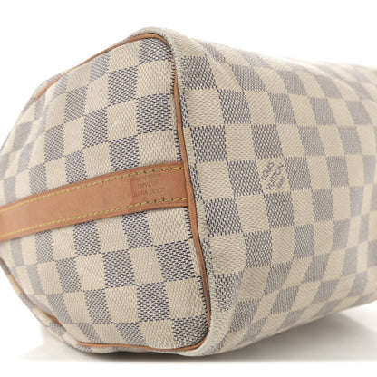 Louis Vuitton Damier Azur Speedy Bandouliere 25 9 of 13
