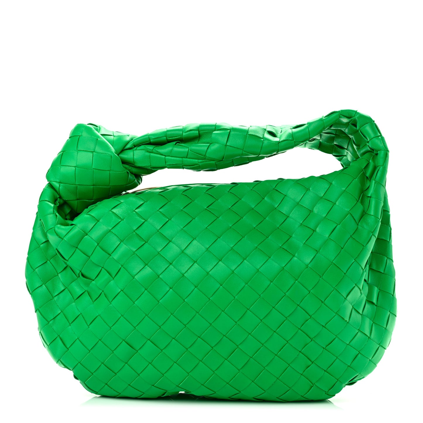 Nappa Intrecciato Teen Jodie Hobo Parakeet