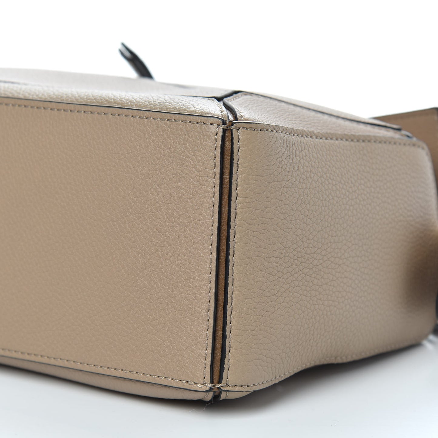 Grained Calfskin Small Puzzle Bag Sand Mink