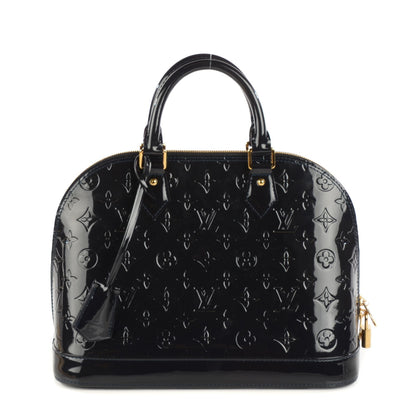 Louis Vuitton Vernis Alma PM Blue Infini 1 of 7