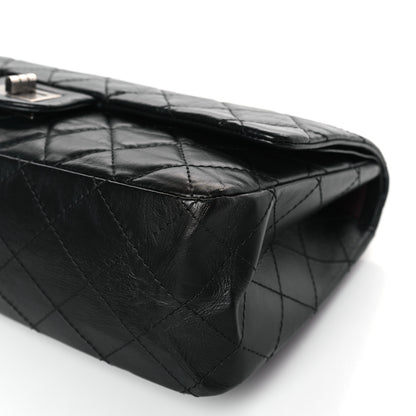 Chanel Aged Calfskin Quilted 2.55 Reissue 227 Flap Black 9 of 9