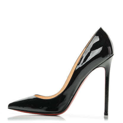 Christian Louboutin Patent Pigalle 120 Pumps 38.5 Black 1 of 6