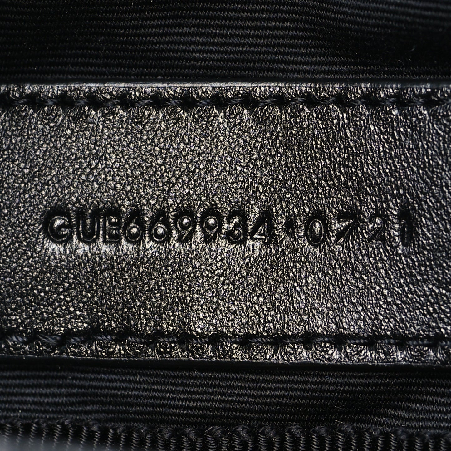 Lambskin Quilted Lolita Cosmetic Pouch Black