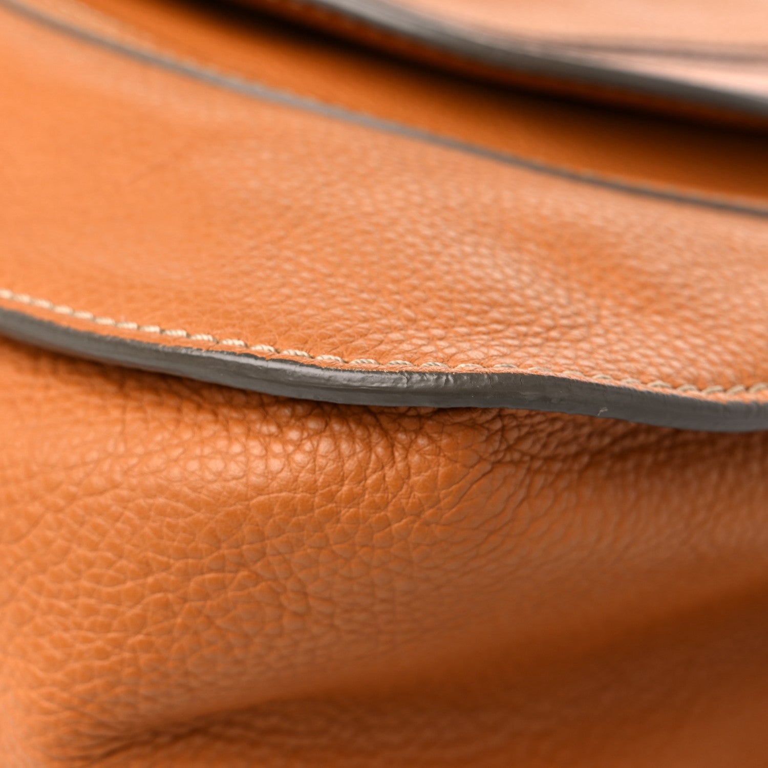 Chloe Calfskin Medium Marcie Satchel Brown Sugar 9 of 18