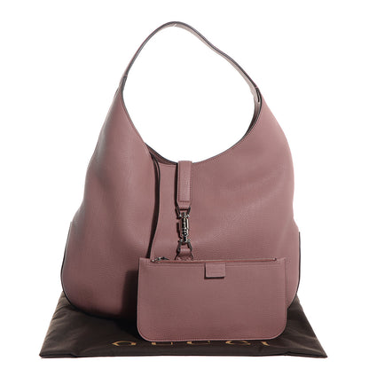 Gucci Soft Grained Calfskin Large Jackie Hobo Rosy Phard 5 of 8