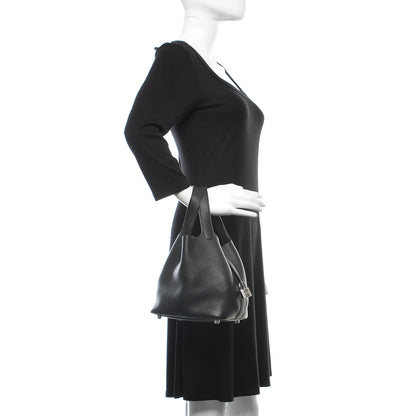Hermes Taurillon Clemence Picotin Lock 18 PM Black 2 of 7