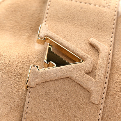 Louis Vuitton Shearling Suede LV Mare Open Back Loafer 39 Beige 10 of 10