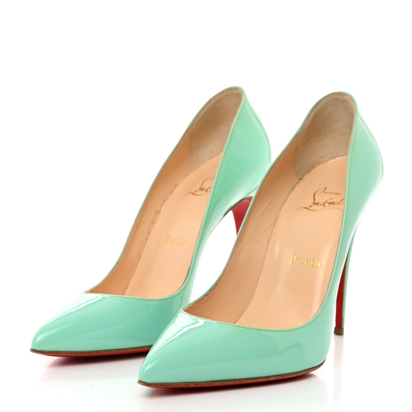Patent Pigalle Follies 100 Pumps 38.5 Opaline