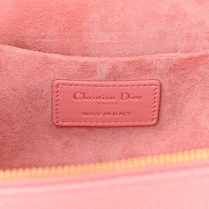 Christian Dior Lambskin Cannage Small Diortravel Vanity Case Pink 6 of 11