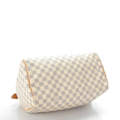 Louis Vuitton Damier Azur Speedy 35 4 of 9