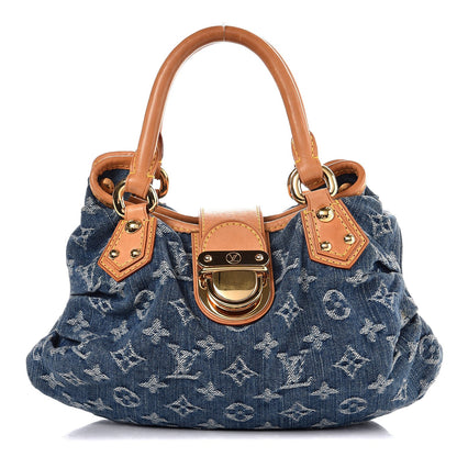 Louis Vuitton Monogram Denim Pleaty Blue 1 of 8