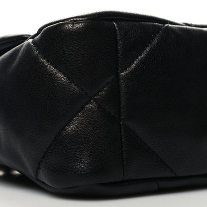 Chanel Lambskin Quilted Medium Chanel 19 Flap Black 9 of 10