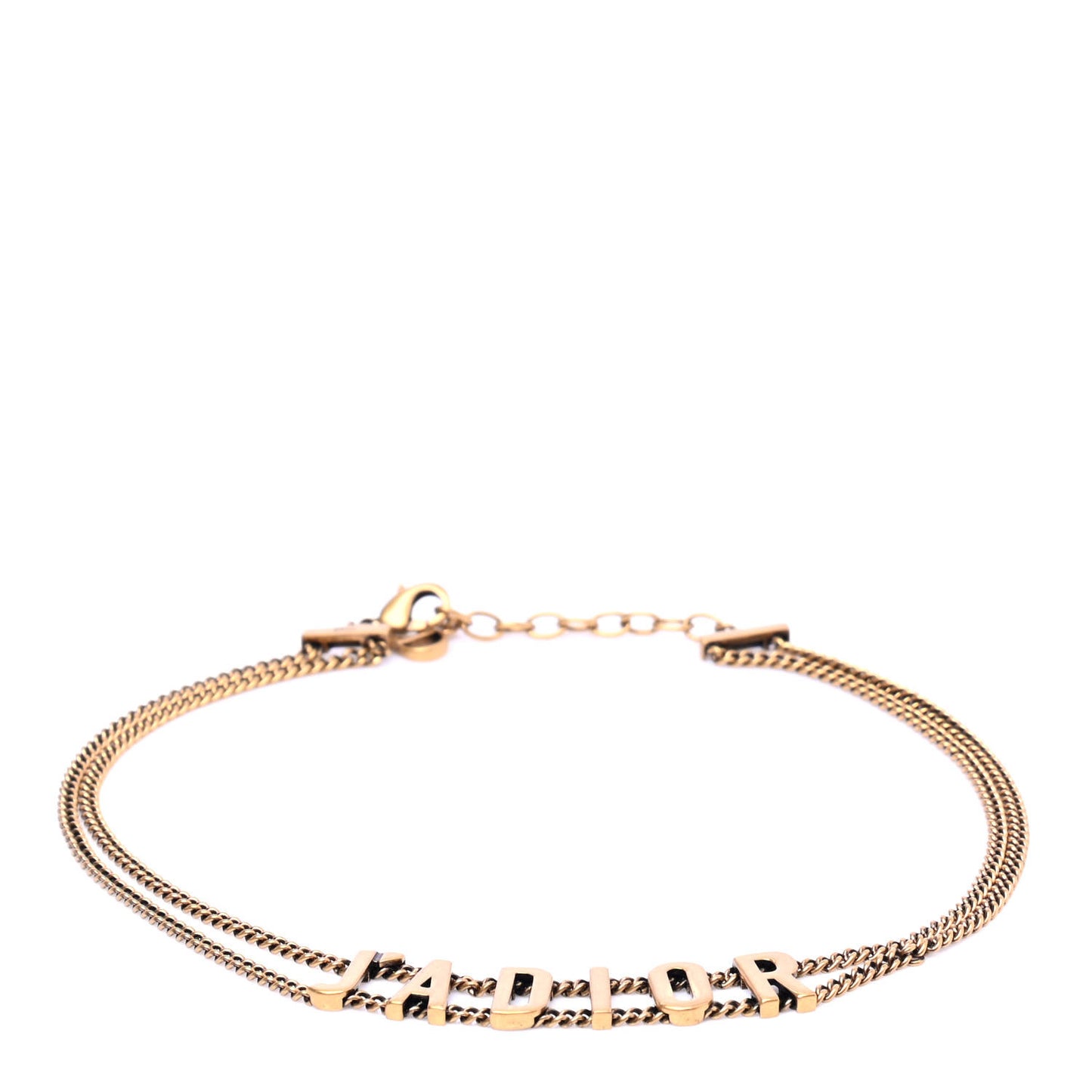 Metal J'Adior Choker Necklace Aged Gold