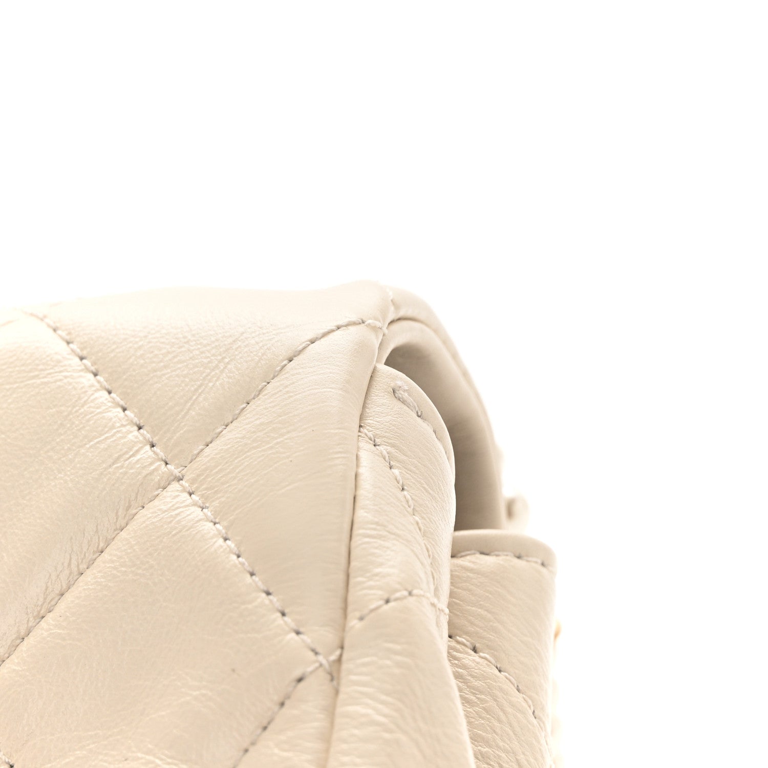 Chanel Calfskin Quilted Mini Crystal Pearls Rectangular Flap White 12 of 12