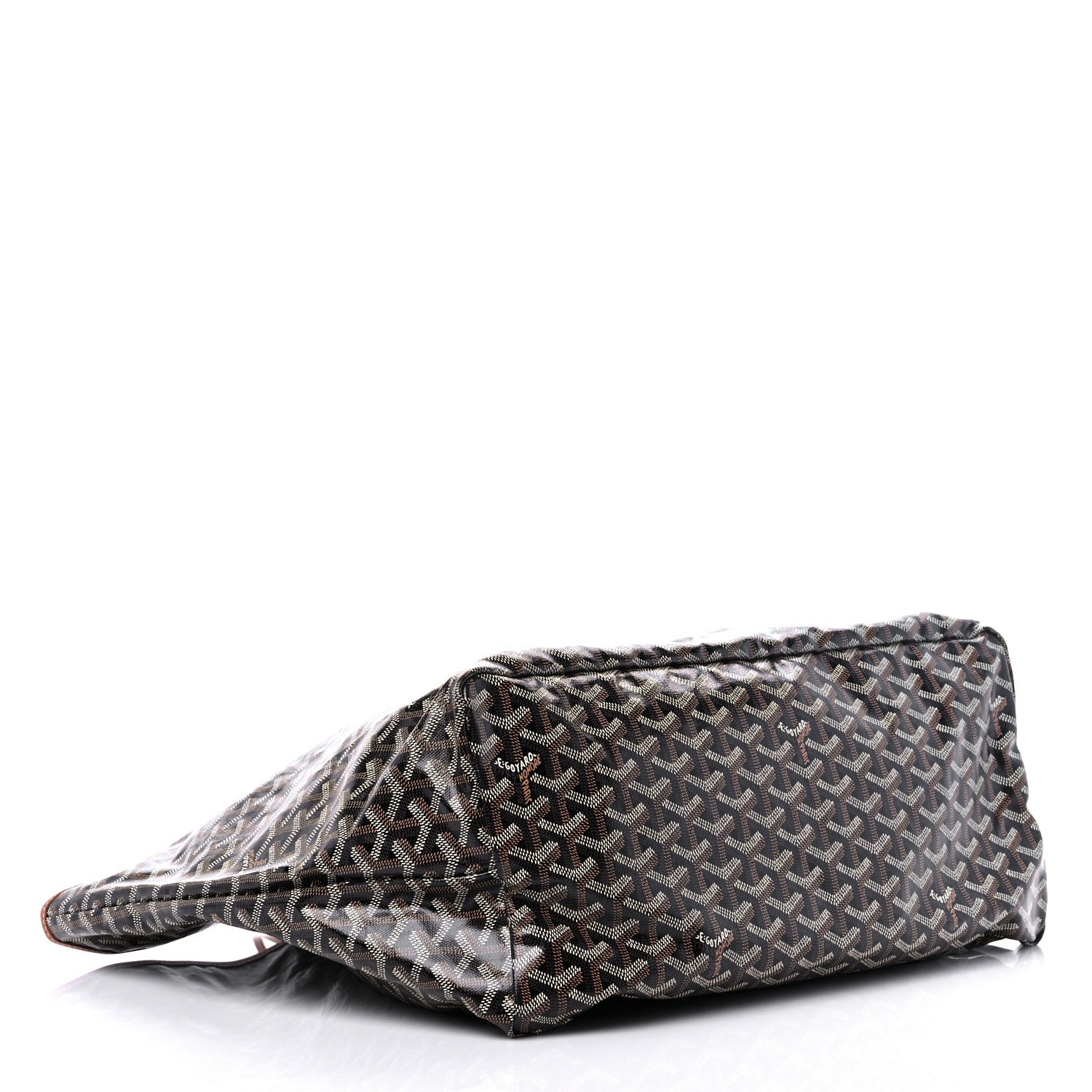 Goyard Goyardine Saint Louis GM Black Gold 4 of 8