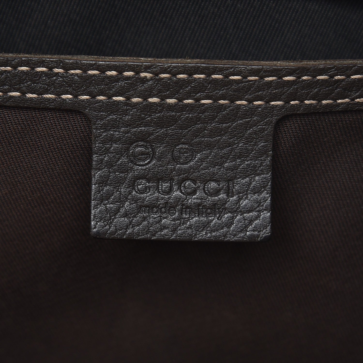 Gucci Crystal Monogram Medium Joy Boston Dark Brown 6 of 11