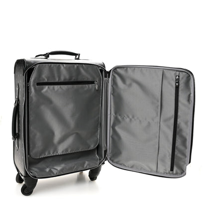 MCM Visetos Small Traveler Trolley Whelled Suitcase Black 4 of 12