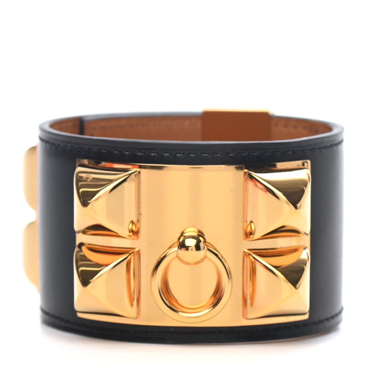 Hermes Chamonix Collier de Chien CDC Bracelet S Black 1 of 4