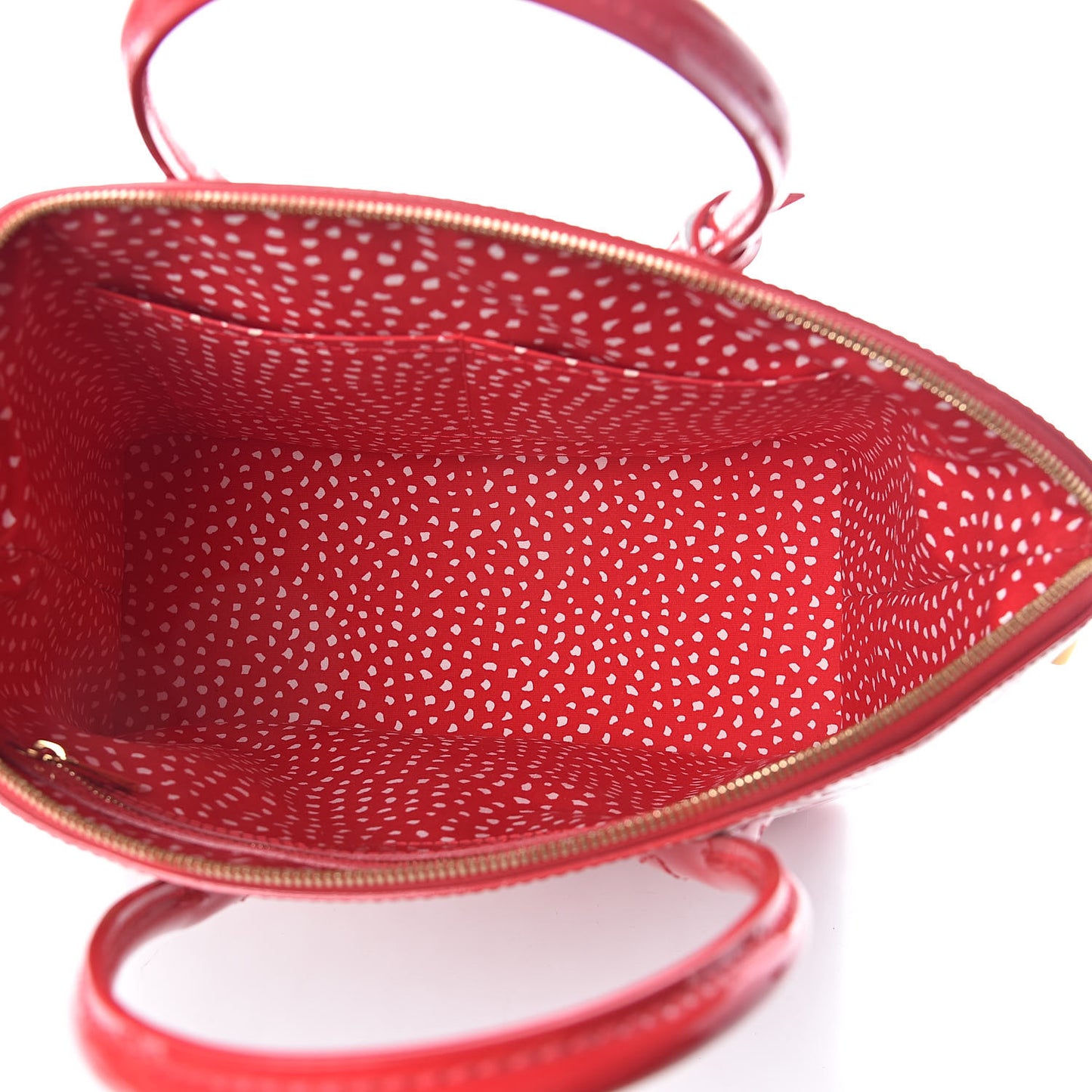 Vernis Kusama Infinity Dots Lockit MM Red
