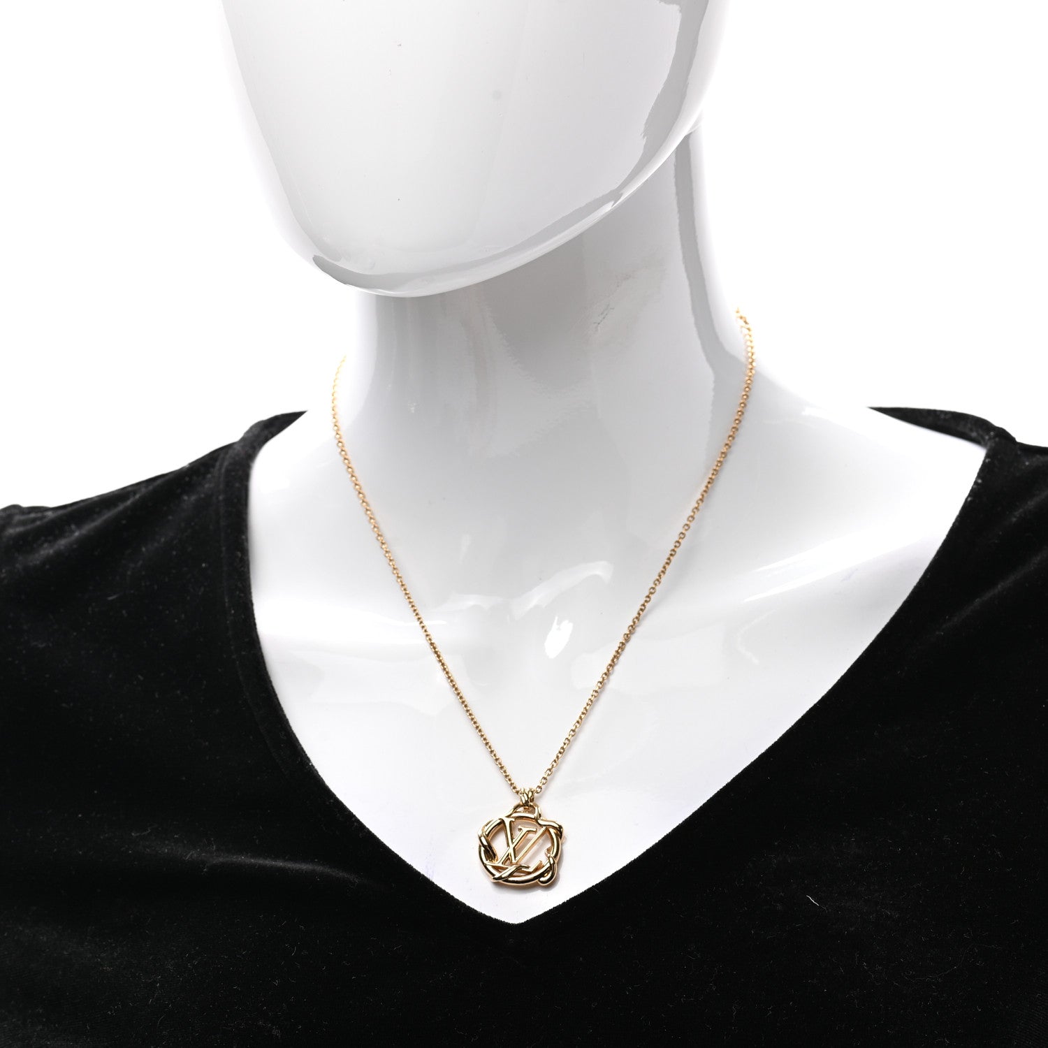 Louis Vuitton Metal Garden Louise Necklace 2 of 8