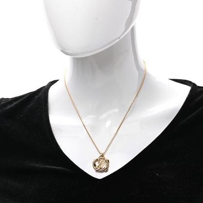 Louis Vuitton Metal Garden Louise Necklace 2 of 8