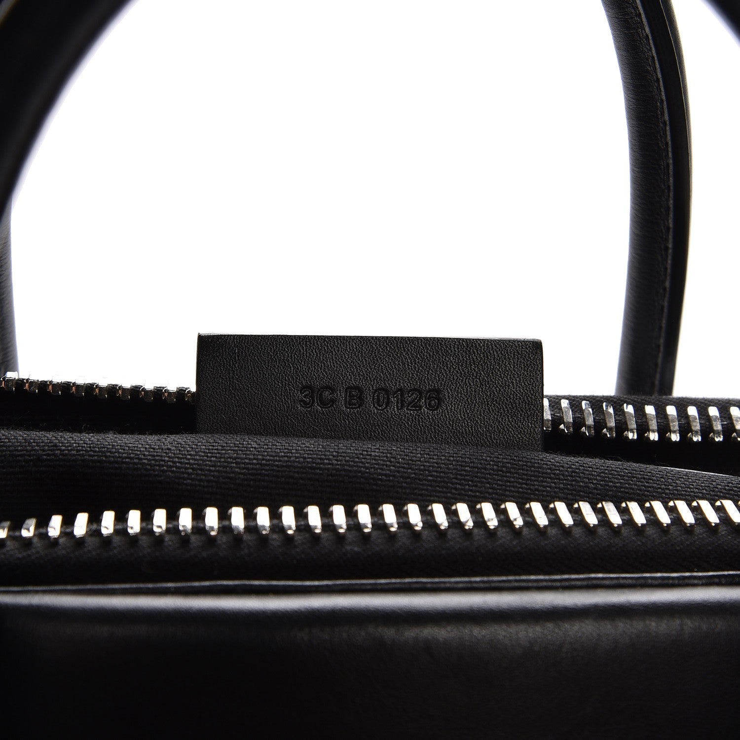 Givenchy Calfskin Small Contrasted Frame Antigona Black 7 of 8