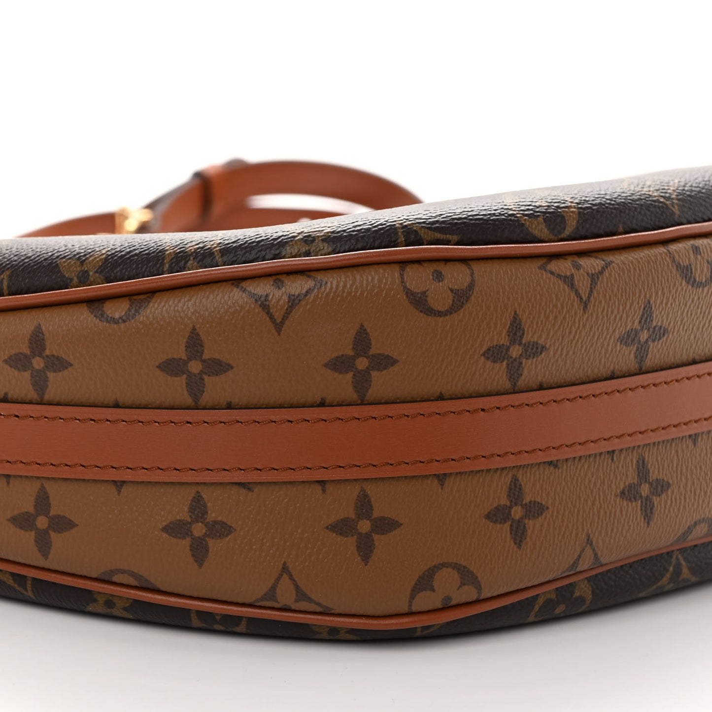 Reverse Monogram Loop Hobo