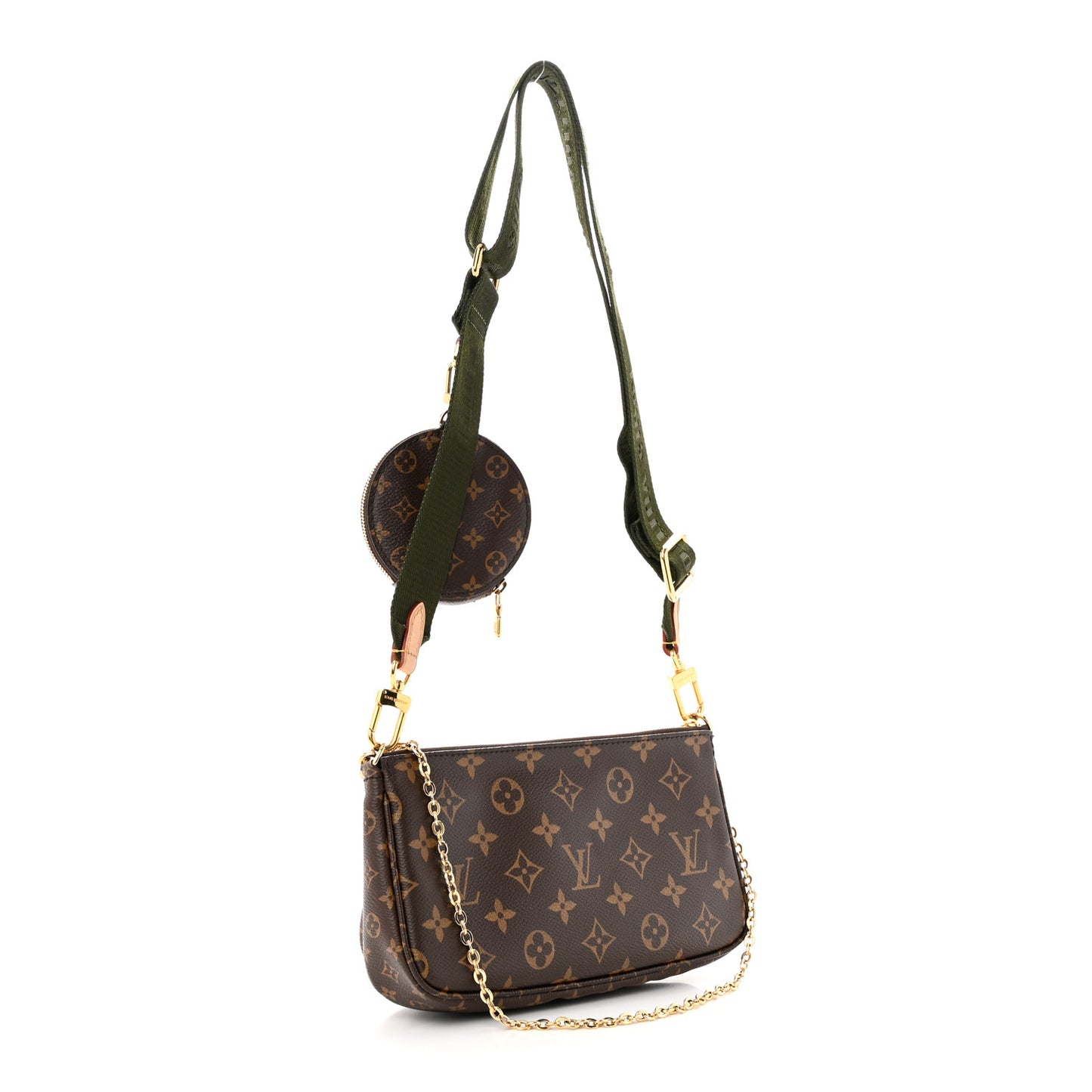 Monogram Multi Pochette Accessories Kaki