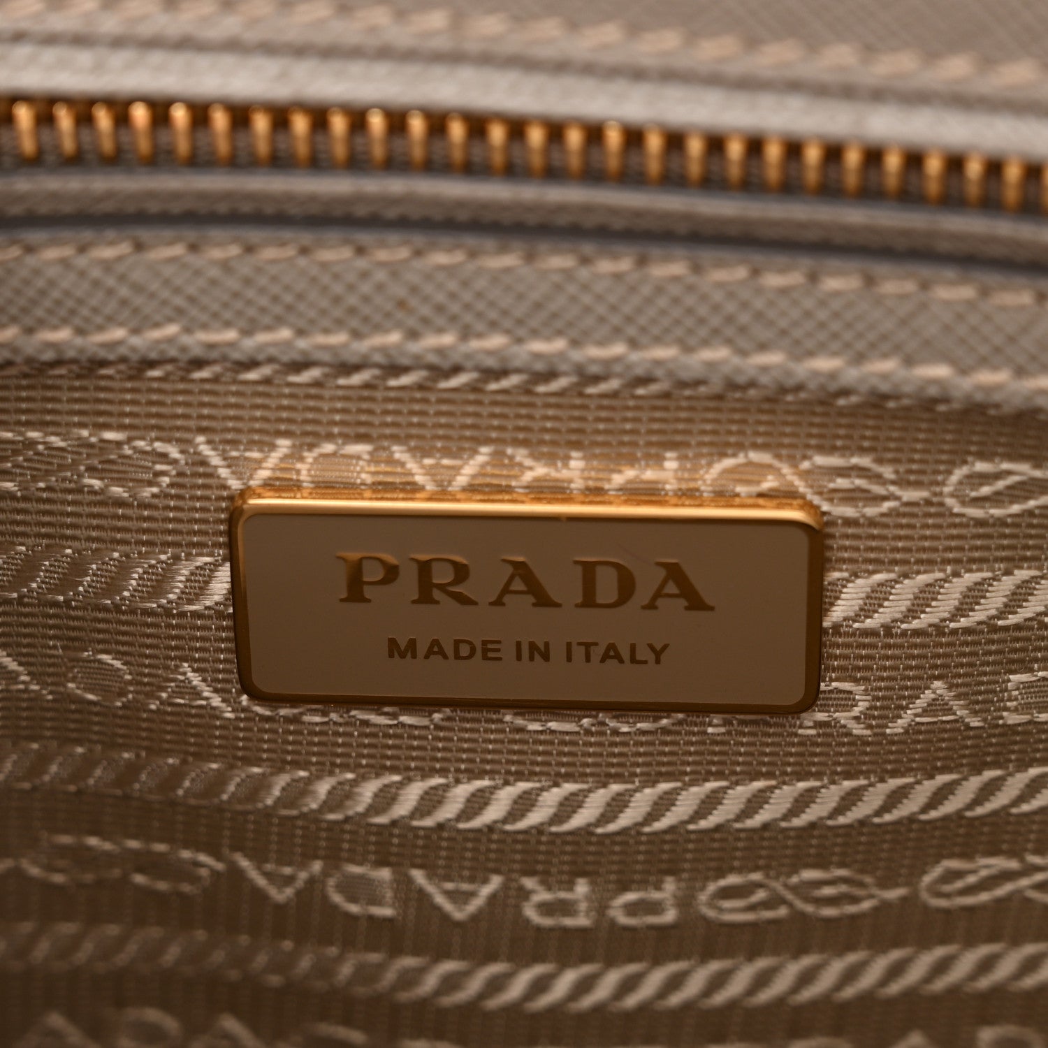 Prada Saffiano Lux Small Galleria Double Zip Tote Pomice 6 of 10