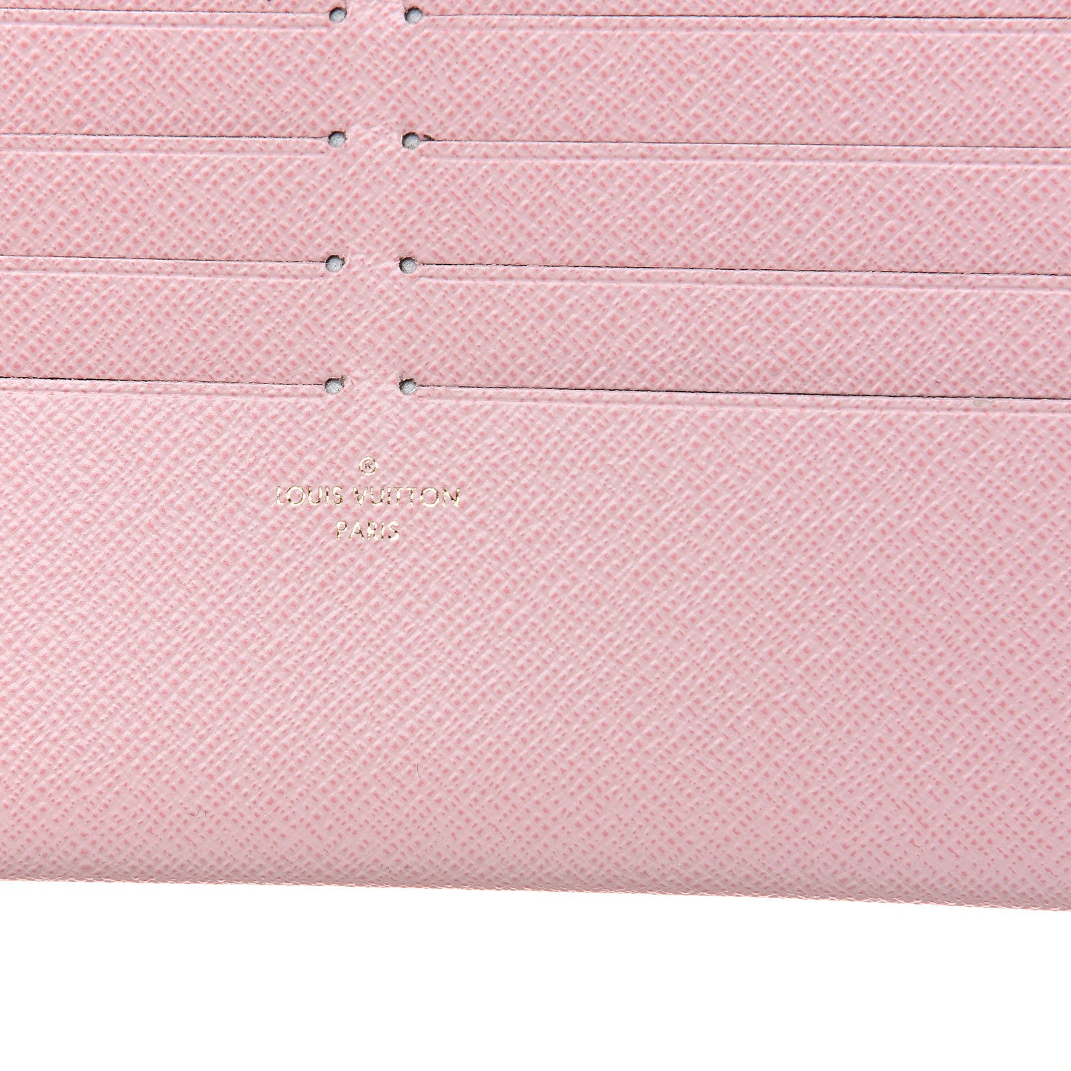Louis Vuitton Damier Azur Pochette Felicie Chain Wallet Rose Ballerine 10 of 11
