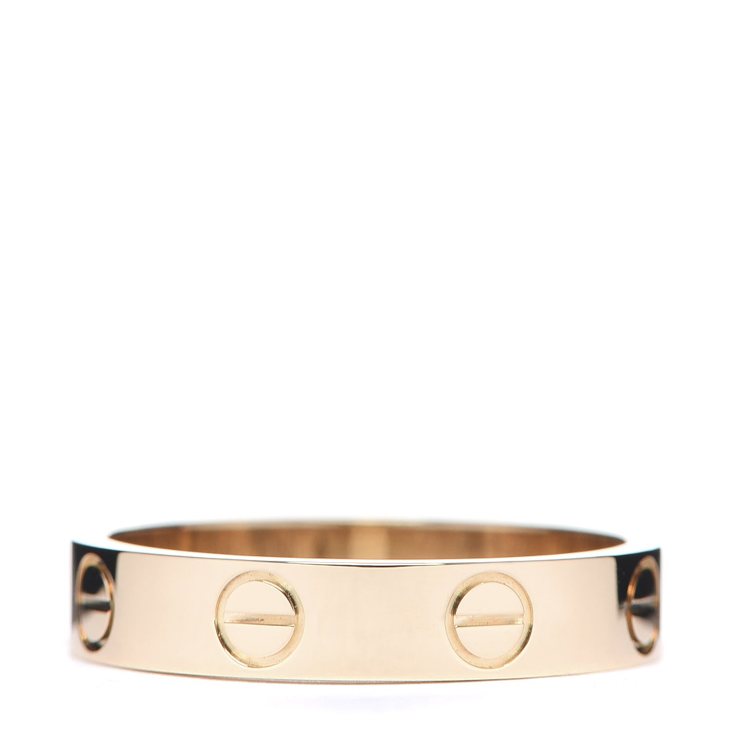 Cartier 18K Yellow Gold 3.5mm LOVE Wedding Band Ring 50 5.25 2 of 5