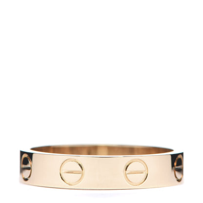 Cartier 18K Yellow Gold 3.5mm LOVE Wedding Band Ring 50 5.25 2 of 5