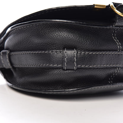 Chloe Calfskin Mini Marcie Round Crossbody Bag Black 9 of 12