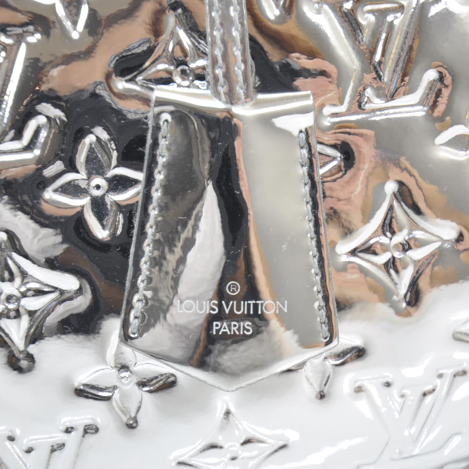 Louis Vuitton Monogram Miroir Speedy 30 Silver 8 of 10