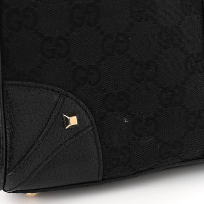 Gucci Monogram Jackie O Hobo Black 12 of 13