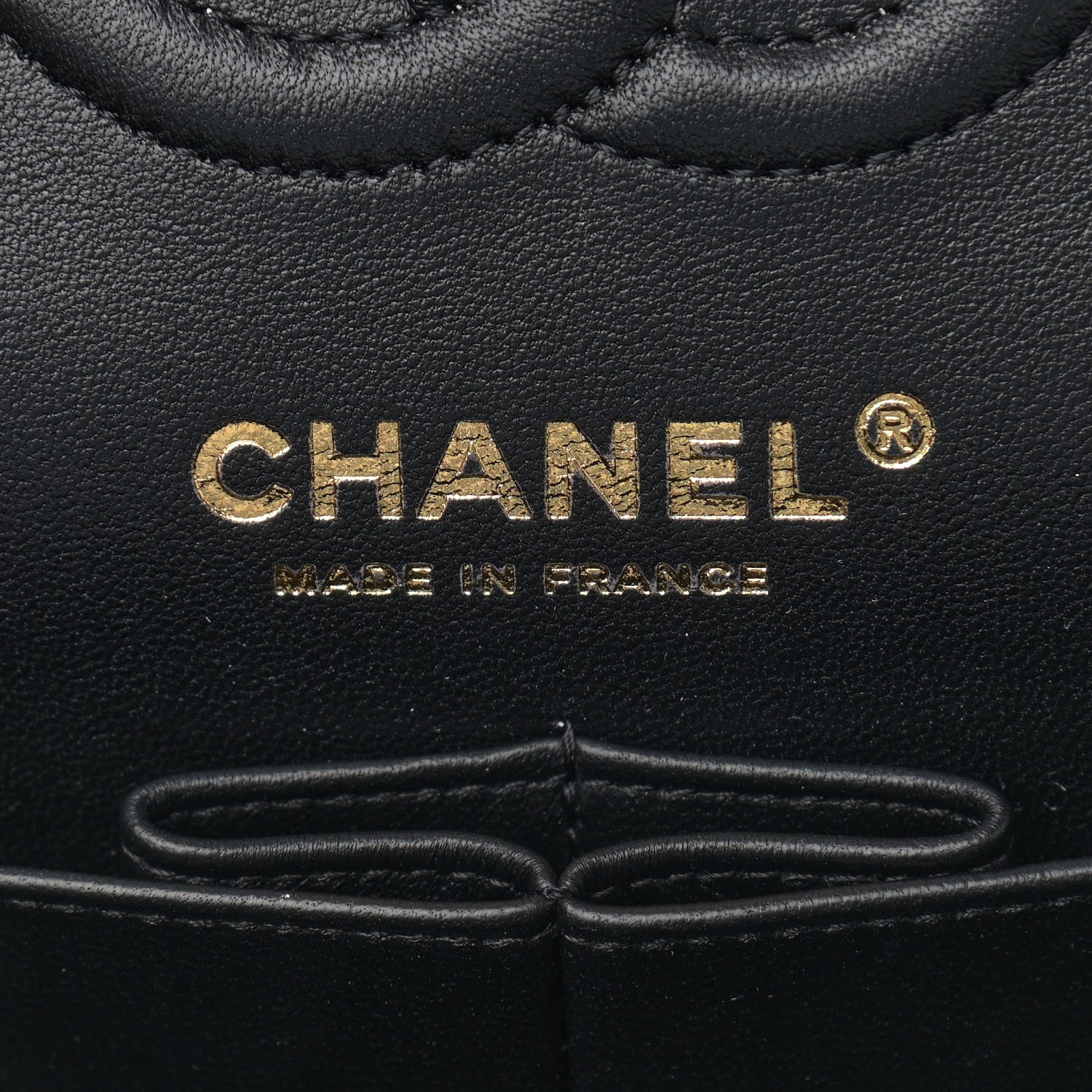 Chanel Lambskin Quilted Small Double Flap Black 6 of 11
