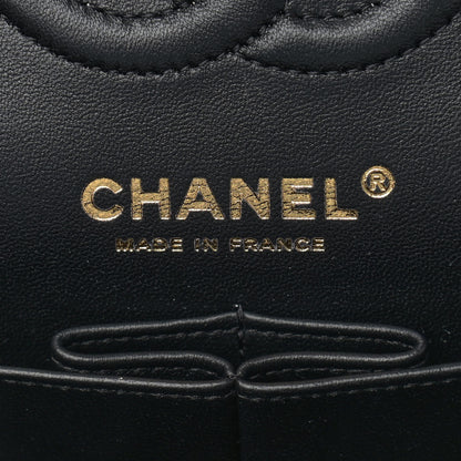 Chanel Lambskin Quilted Small Double Flap Black 6 of 11