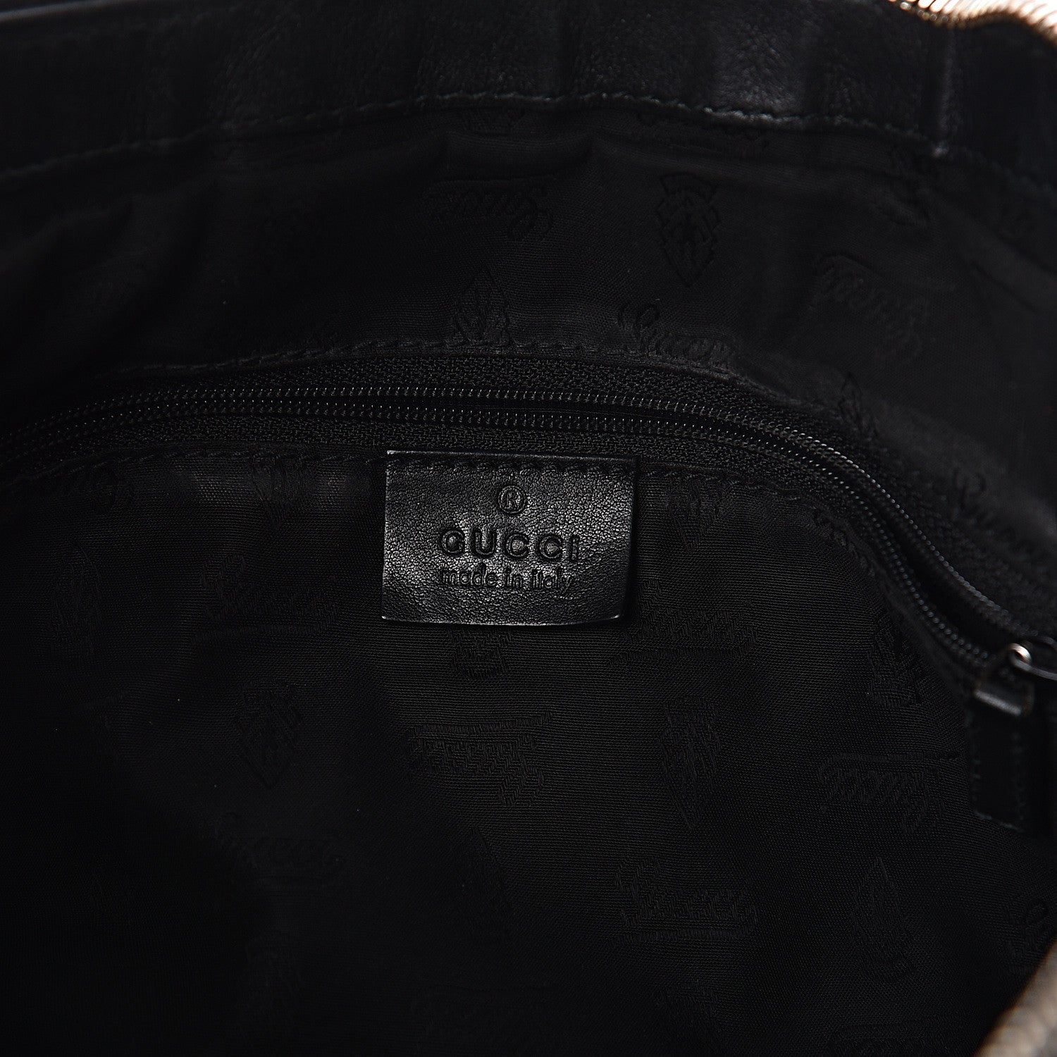 Gucci Guccissima Medium Sukey Hobo Black 6 of 12