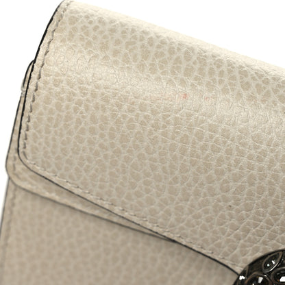 Gucci Dollar Calfskin Crystal Super Mini Dionysus Shoulder Bag Mystic White Black Diamond 9 of 9