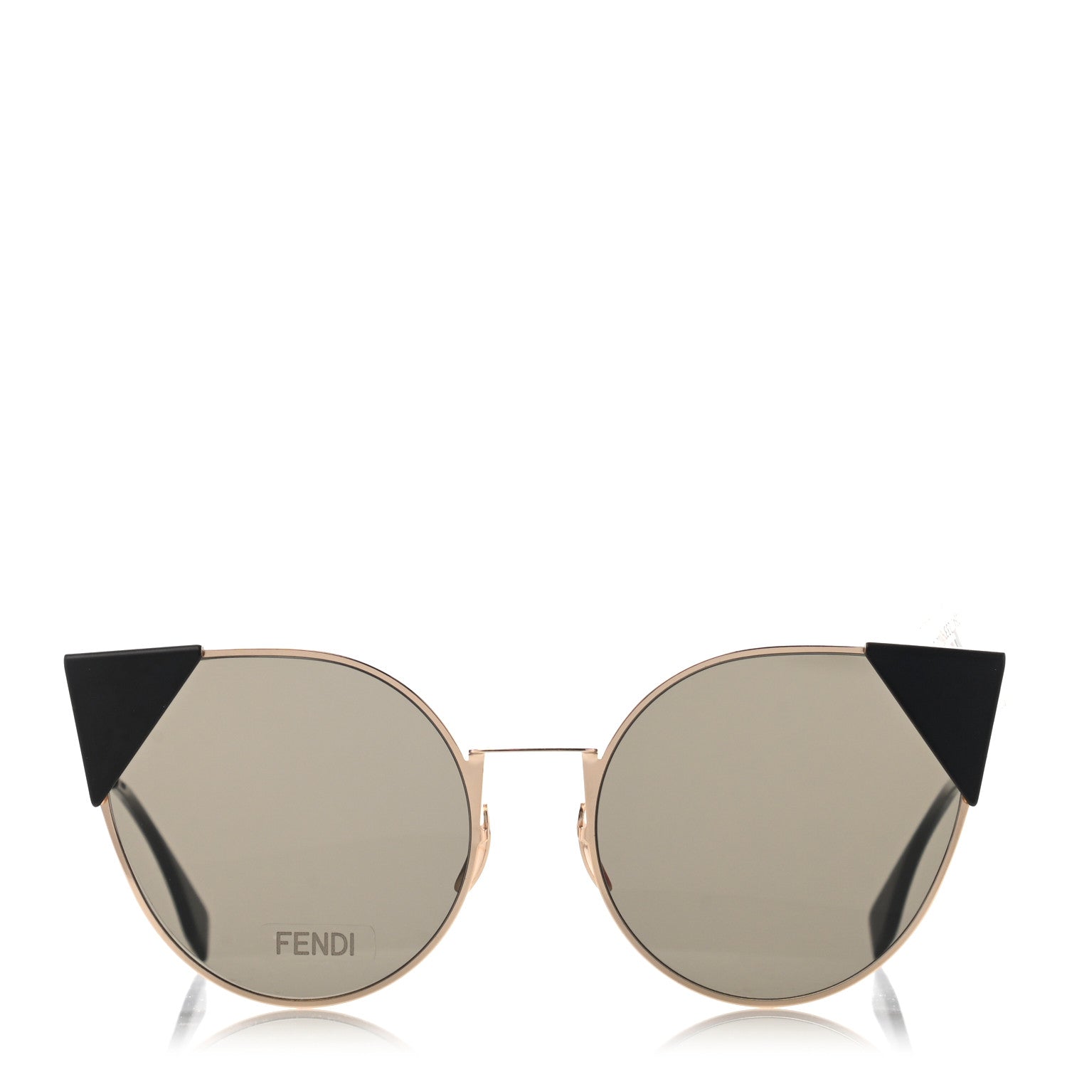Fendi Iridia Sunglasses FF 0190 Gold Green 2 of 10