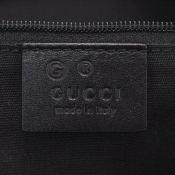 Guccissima Full Moon Tote Black