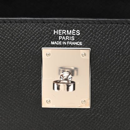 Hermes Epsom Kelly Sellier 32 Black 6 of 11