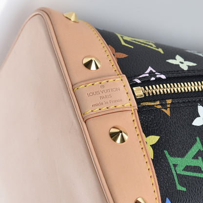 Louis Vuitton Monogram Multicolor Alma Black 6 of 12