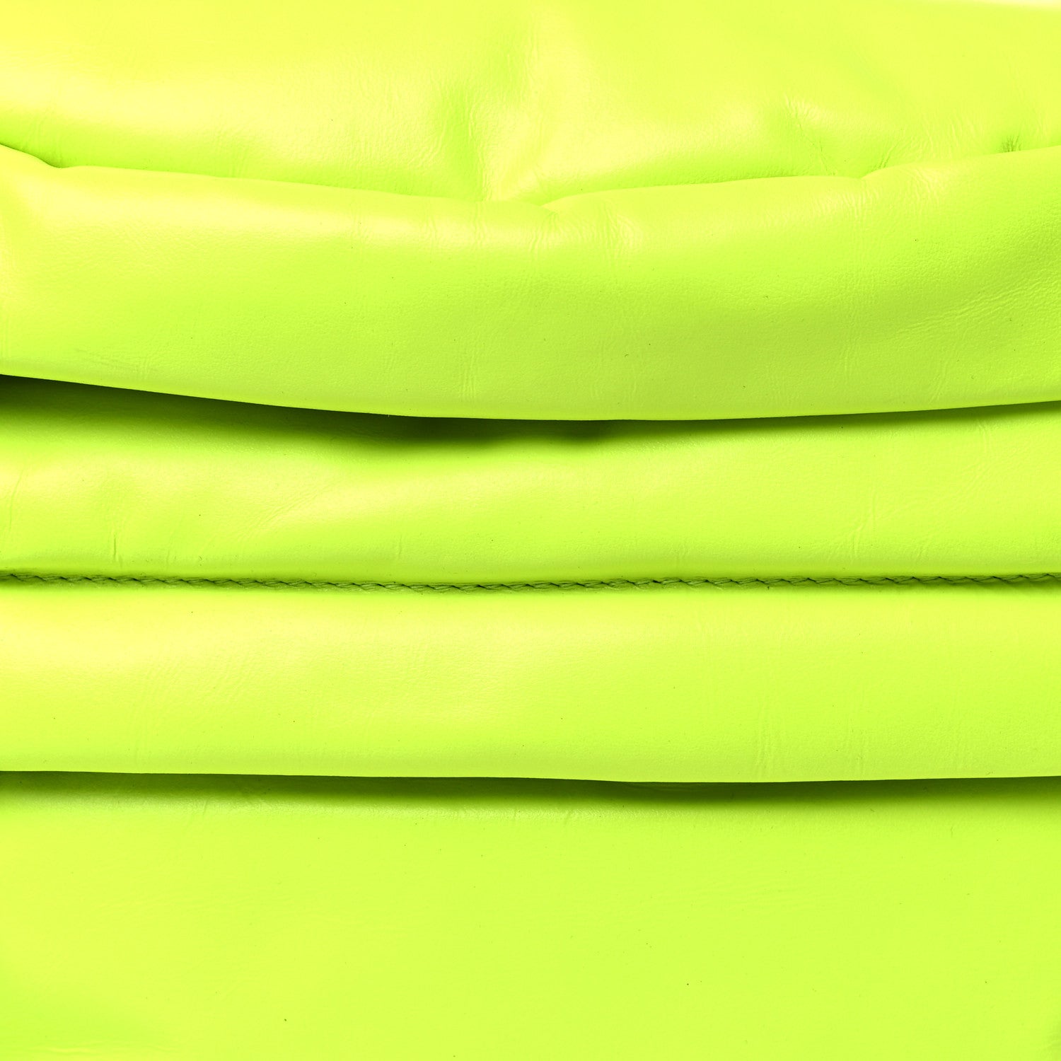 Balenciaga Nappa Calfskin Puffy Belt Bag Fluo Yellow 8 of 10