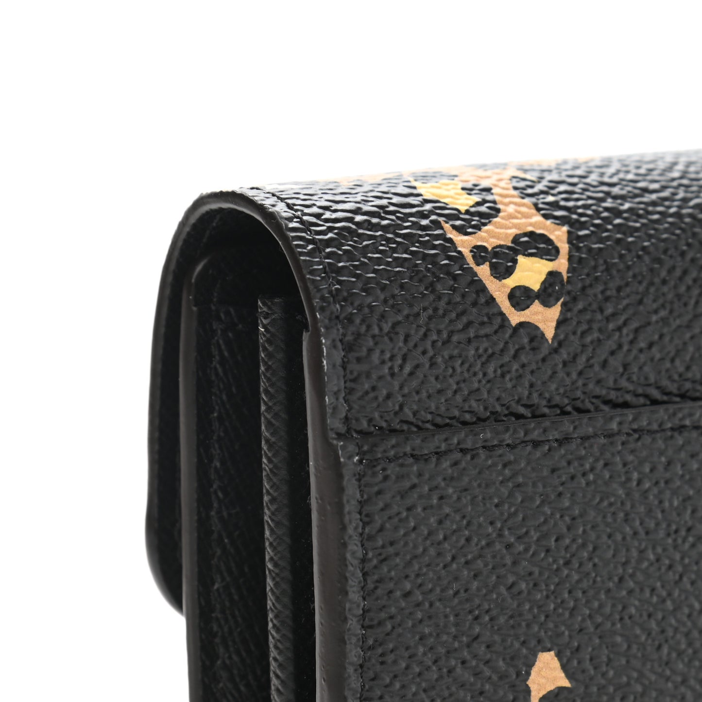 Monogram Giant Jungle Sarah Wallet Black